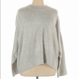 Target A New Day grey slouchy sweater